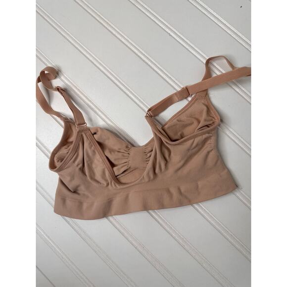 NEW Skims Seamless Sculpt Bralette & Mica Mid Waist Thong BUNDLE Size S & L - Picture 4 of 7